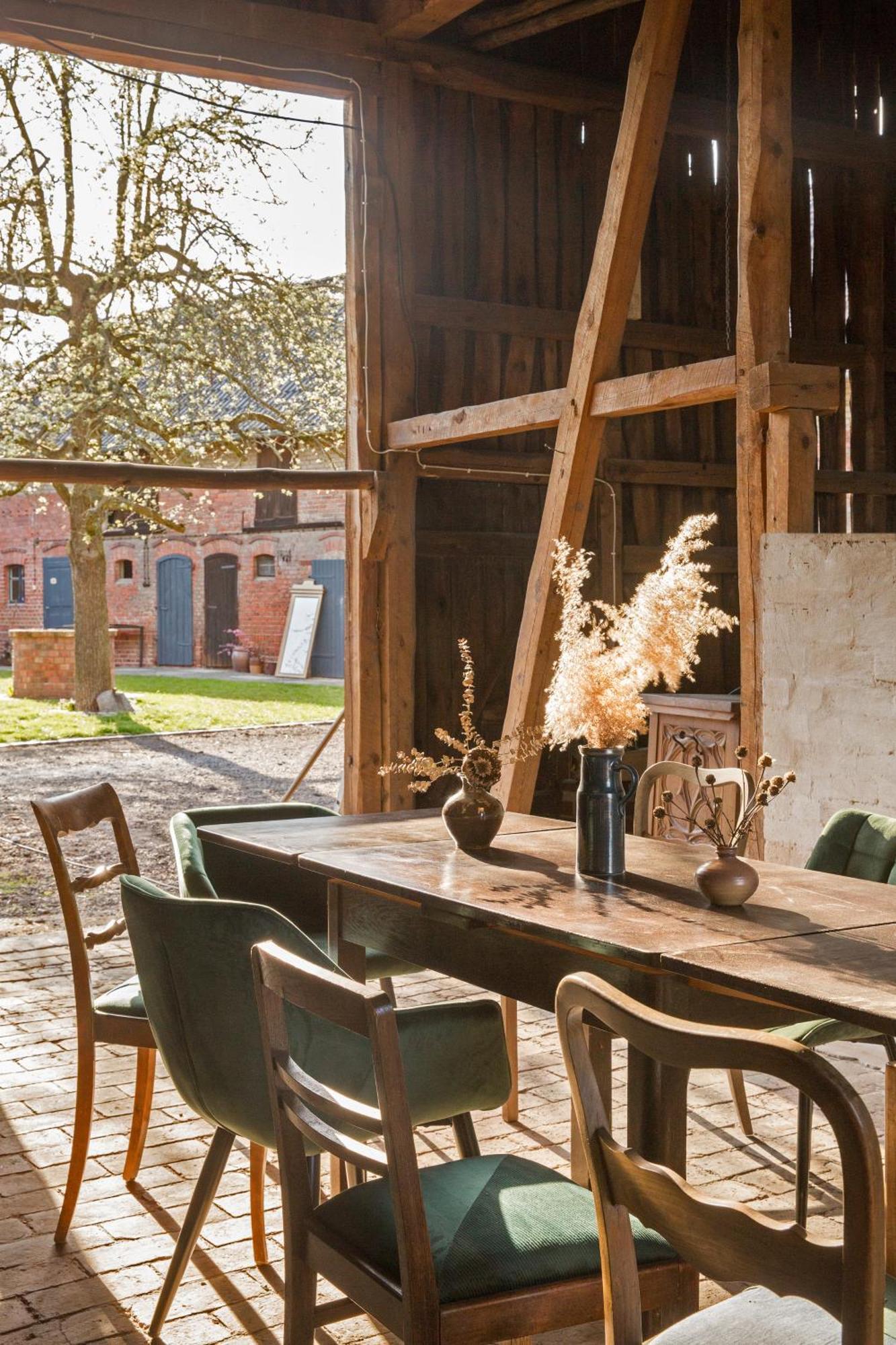 Alte Flachsfarm Chociebuż Zewnętrze zdjęcie